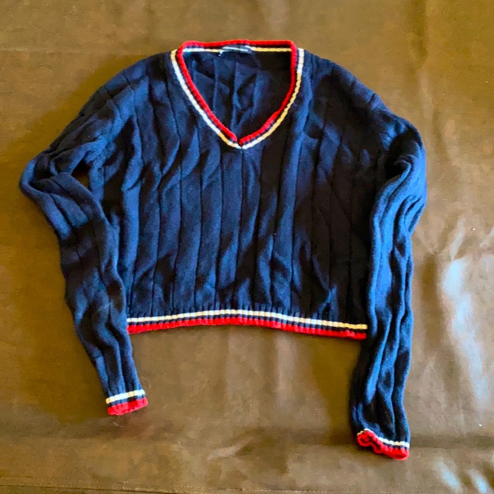 Women’s Brandy Melville Crop Crew Sweater